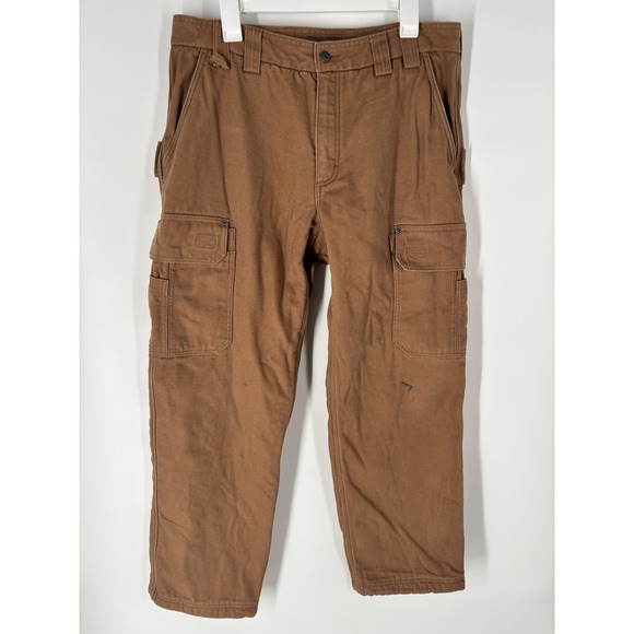 Duluth Trading Co Other - Duluth Trading Mens Fire Hose Fleece-Lined Relaxed Fit Pants 36 X 31 Warm Work